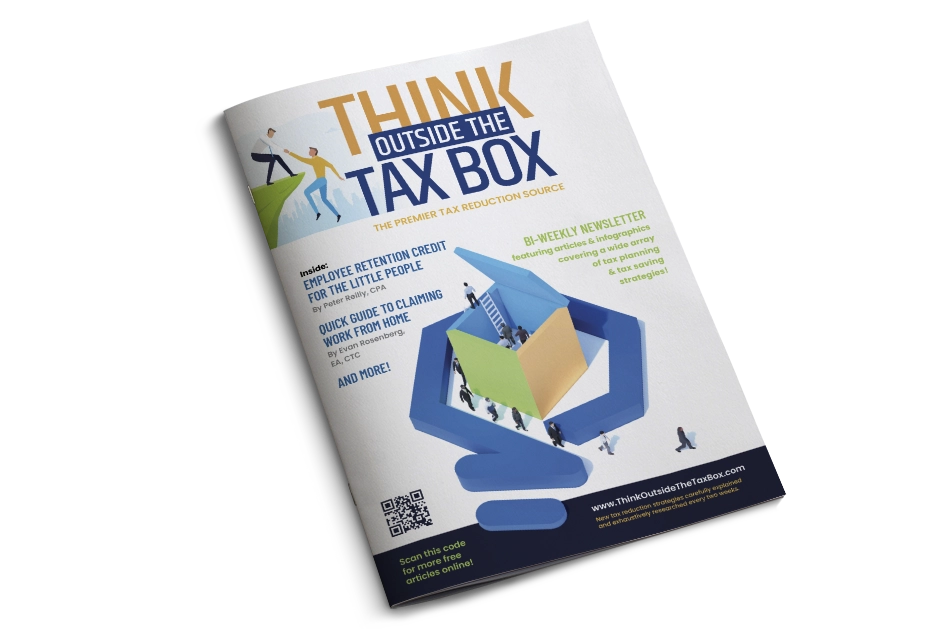 Think Outside the Tax Box Brochure Cover